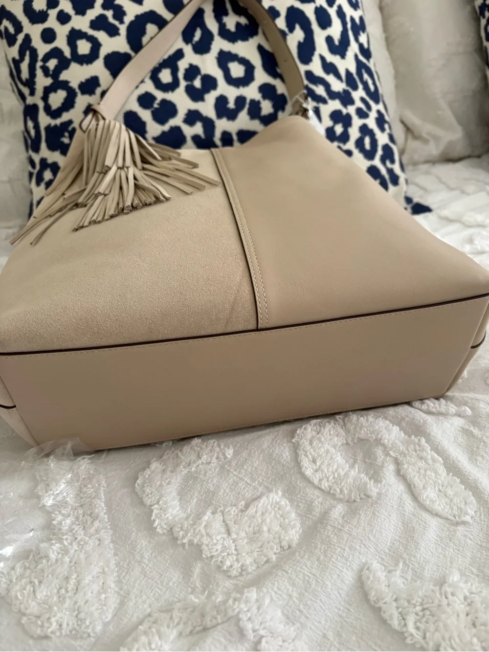NWT Kate Spade Leather & Suede Bag